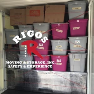 Furniture, Moving Container, Ropes/Straps/Tie-downs, Moving Boxes, and Loading from Rigo's Moving & Storage, Inc uploaded 1:33 PM on Aug 11th, 2025