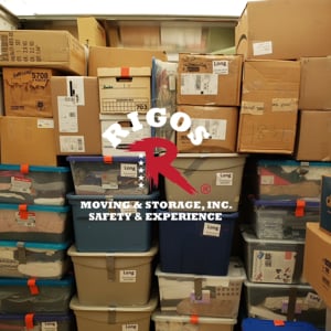 Furniture, Moving Truck, Moving Boxes, Ropes/Straps/Tie-downs, and Loading from Rigo's Moving & Storage, Inc uploaded 12:28 PM on Jul 24th, 2025