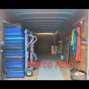 Hand Truck, Ropes/Straps/Tie-downs, Moving Blankets, Furniture Dolly, and Plastic Wrap from Marco Polo Pro Moving uploaded 4:07 PM on Jun 26th, 2025