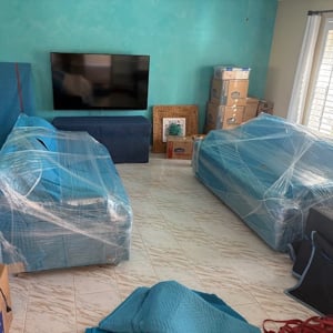 Plastic Wrap, Moving Blankets, and Furniture from Two Chicks Moving uploaded 11:11 AM on May 15th, 2025