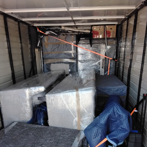 Ropes/Straps/Tie-downs, Furniture, Moving Blankets, Moving Boxes, and Moving Container from Super Packers LLC. uploaded 5:36 PM on Feb 18th, 2026