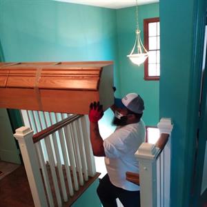 Stairs, Assembly or Disassembly, Movers, Furniture, and Loading from Ambitious Movers LLC uploaded 3:37 AM on Jun 14th, 2022