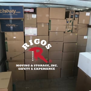 Furniture, Moving Container, Loading, Moving Boxes, and Ropes/Straps/Tie-downs from Rigo's Moving & Storage, Inc uploaded 1:28 PM on Aug 11th, 2025