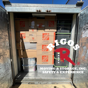 Furniture, Moving Container, Loading, Moving Boxes, and Ropes/Straps/Tie-downs from Rigo's Moving & Storage, Inc uploaded 2:47 PM on Aug 12th, 2025