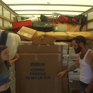 Unloading from C&L movers uploaded 4:49 PM on Jun 10th, 2021