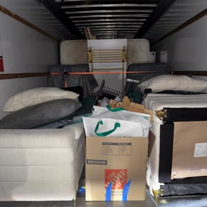 Customers, Loading, Furniture, Moving Truck, and Movers from Hustle & Haul uploaded 7:12 AM on Jan 30th, 2026