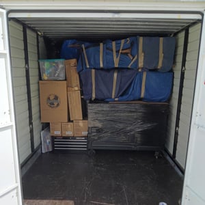 Loading and Moving Container from Super Packers LLC. uploaded 3:28 PM on Jul 17th, 2025