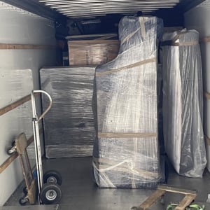 Moving Truck, Loading, Furniture, and Plastic Wrap from Altamo moving storage uploaded 12:19 PM on Apr 25th, 2026