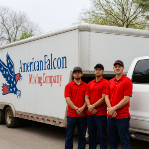 Moving Truck and Movers from American Falcon Moving Company LLC uploaded 8:58 AM on Dec 31st, 2025