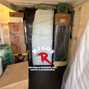 Packing, Moving Container, Loading, and Furniture from Rigo's Moving & Storage, Inc uploaded 1:05 PM on Aug 18th, 2026