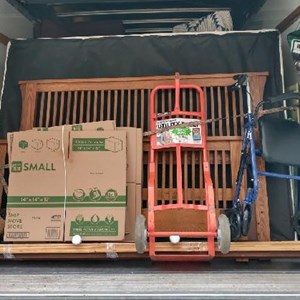 Unloading, Furniture, and Moving Boxes from C&L movers uploaded 6:33 AM on Jul 31st, 2021