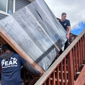 Unloading, Movers, Furniture, and Stairs from Peak Moving And Storage uploaded 9:04 AM on May 6th, 2026