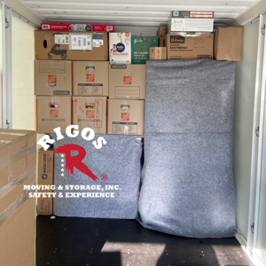 Moving Boxes, Moving Container, Loading, and Moving Blankets from Rigo's Moving & Storage, Inc uploaded 2:36 PM on Oct 17th, 2025