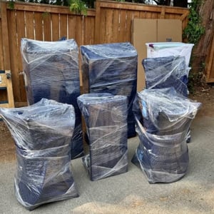Plastic Wrap, Movers, Moving Blankets, Packing, and Furniture from Nezero llc uploaded 9:28 PM on Mar 24th, 2026