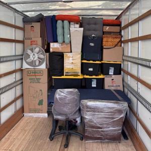 Moving Boxes, Furniture, Plastic Wrap, Moving Truck, and Loading from Rocket Movers LLC uploaded 9:31 AM on Nov 5th, 2025