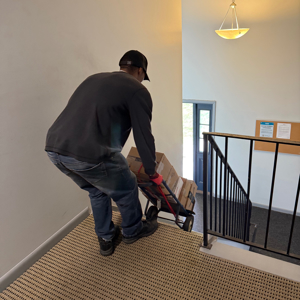 Loading, Movers, Hand Truck, Moving Boxes, and Stairs from Gibson Family Moving LLC uploaded 4:03 PM on Jun 3rd, 2026