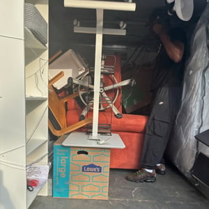 Moving Boxes, Movers, Furniture, Unloading, and Plastic Wrap from Atkins movers uploaded 4:59 PM on Aug 8th, 2026