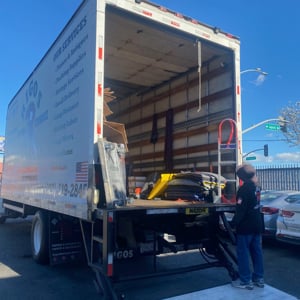 Unloading, Loading, Movers, and Moving Truck from Rigo's Moving & Storage, Inc uploaded 12:49 PM on Apr 21st, 2026