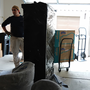 Hand Truck, Furniture, Moving Blankets, Plastic Wrap, and Movers from Rough Cutt Movers uploaded 3:49 PM on Jul 7th, 2025
