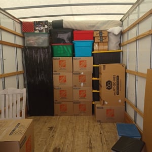 Moving Boxes, Moving Truck, and Furniture from Make it Happen Movers uploaded 2:45 PM on Jan 6th, 2026