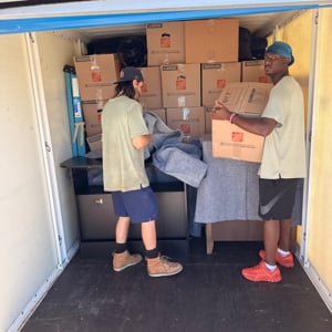 Movers, Moving Boxes, Stairs, Moving Container, and Unloading from Dolly Men Moving Labor uploaded 7:06 AM on Nov 15th, 2025