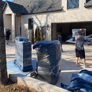 Stairs, Moving Blankets, Unloading, Moving Truck, and Loading from Pink Zebra Moving of Oklahoma City  uploaded 12:38 PM on Apr 3rd, 2024