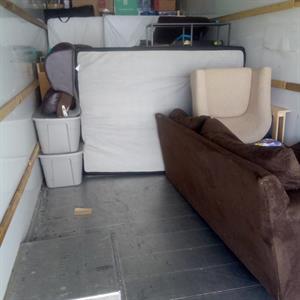 Furniture, Moving Truck, Customers, Moving Boxes, and Plastic Wrap from Sunshine Moving Services uploaded 6:31 PM on Sep 21st, 2023