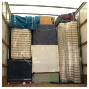 Loading, Moving Truck, Ropes/Straps/Tie-downs, Moving Blankets, and Furniture from Woody & Sons Moving uploaded 1:23 PM on Aug 19th, 2026