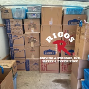 Moving Boxes, Moving Container, and Loading from Rigo's Moving & Storage, Inc uploaded 4:39 PM on Aug 4th, 2025