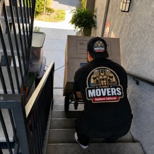 Hand Truck, Movers, and Stairs from Strong Movers LLC uploaded 8:49 AM on May 8th, 2026