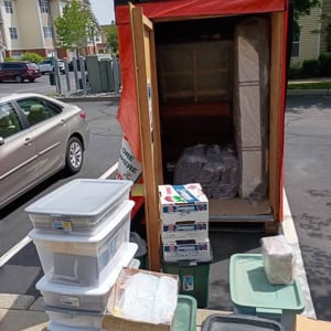 Customers, Moving Boxes, Unloading, Movers, and Moving Container from UP & Movin LLC   uploaded 2:49 AM on Jun 24th, 2026