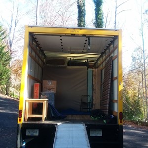 Moving Truck, Plastic Wrap, Loading, Furniture, and Moving Blankets from Smart Way Movers uploaded 4:25 PM on Sep 2nd, 2019