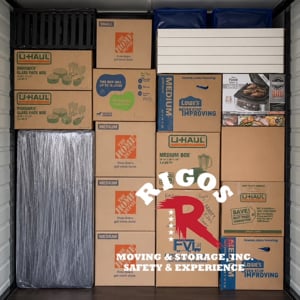 Moving Boxes, Furniture, Moving Container, and Loading from Rigo's Moving & Storage, Inc uploaded 4:25 PM on May 12th, 2026