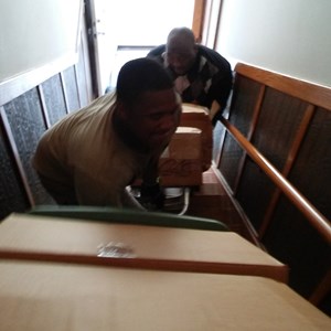 Hand Truck, Moving Boxes, Movers, Stairs, and Unloading from Affordable moving uploaded 7:49 AM on Aug 12th, 2019
