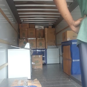 Moving Blankets, Movers, Loading, Moving Boxes, and Moving Truck from King&Queen Moving Operation uploaded 4:19 PM on Jun 20th, 2019
