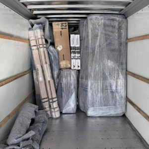 Moving Truck, Furniture, Moving Container, Loading, and Moving Blankets from Heroic Movers  uploaded 9:16 AM on Jul 30th, 2025