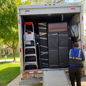 Movers, Moving Container, Unloading, Moving Truck, and Loading from Mastermind Services LLC uploaded 9:20 AM on Oct 7th, 2025