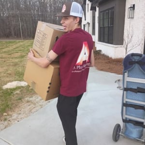 Movers and Unloading from A Plus Moving uploaded 12:42 PM on May 6th, 2026