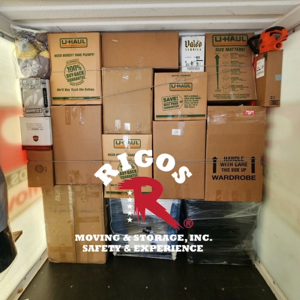 Moving Boxes, Furniture, Loading, and Ropes/Straps/Tie-downs from Rigo's Moving & Storage, Inc uploaded 2:39 PM on Aug 22nd, 2025