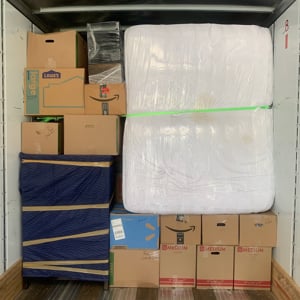 Ropes/Straps/Tie-downs, Moving Blankets, Furniture, Moving Boxes, and Moving Container from Advanced Moving Systems uploaded 6:49 PM on Aug 19th, 2025