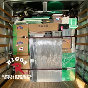 Moving Boxes, Moving Truck, Loading, Ropes/Straps/Tie-downs, and Furniture from Rigo's Moving & Storage, Inc uploaded 12:36 PM on Jan 9th, 2026