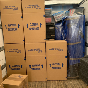 Loading, Moving Boxes, and Moving Truck from One Love Moving And Packing Inc uploaded 5:10 PM on Jan 16th, 2026