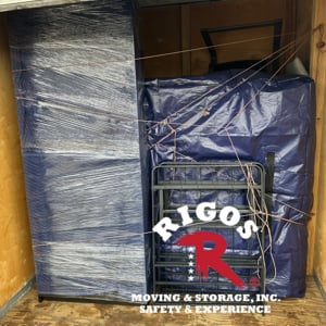 Furniture, Loading, Ropes/Straps/Tie-downs, Moving Container, and Moving Boxes from Rigo's Moving & Storage, Inc uploaded 3:08 PM on Oct 30th, 2025
