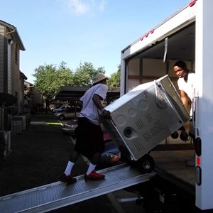 Hand Truck, Unloading, Moving Truck, Movers, and Loading from Chess Moves Dfw uploaded 3:58 PM on Dec 20th, 2019
