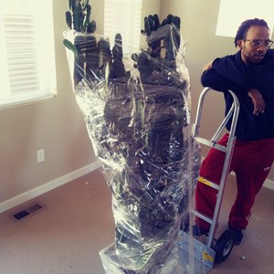 Movers, Unloading, Hand Truck, Loading, and Plastic Wrap from Forward Motion Movers & Co. uploaded 8:40 AM on Jun 11th, 2019