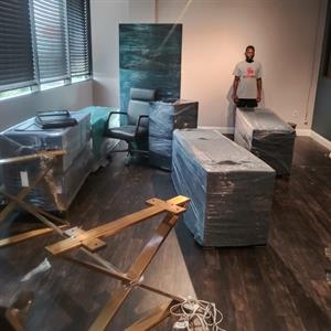 Moving Blankets and Furniture from Treasure Movers & Logistics Service, LLC uploaded 10:06 AM on Aug 15th, 2023