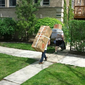 Loading, Moving Boxes, Furniture, Movers, and Plastic Wrap from Community Movers uploaded 12:54 PM on Mar 2nd, 2020