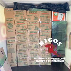 Moving Boxes, Moving Container, Loading, and Furniture from Rigo's Moving & Storage, Inc uploaded 12:56 PM on Jul 18th, 2025