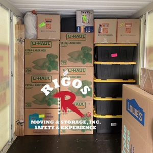 Moving Boxes, Moving Container, Furniture, and Loading from Rigo's Moving & Storage, Inc uploaded 11:35 AM on Aug 14th, 2025