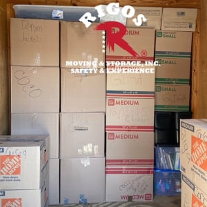 Moving Boxes, Moving Container, and Loading from Rigo's Moving & Storage, Inc uploaded 2:06 PM on Sep 1st, 2025